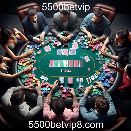 A Emoção e Estratégia do Pôquer no 5500betvip